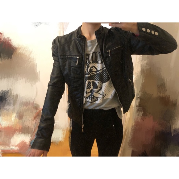 L2 Faux Leather Jacket - Picture 8 of 8